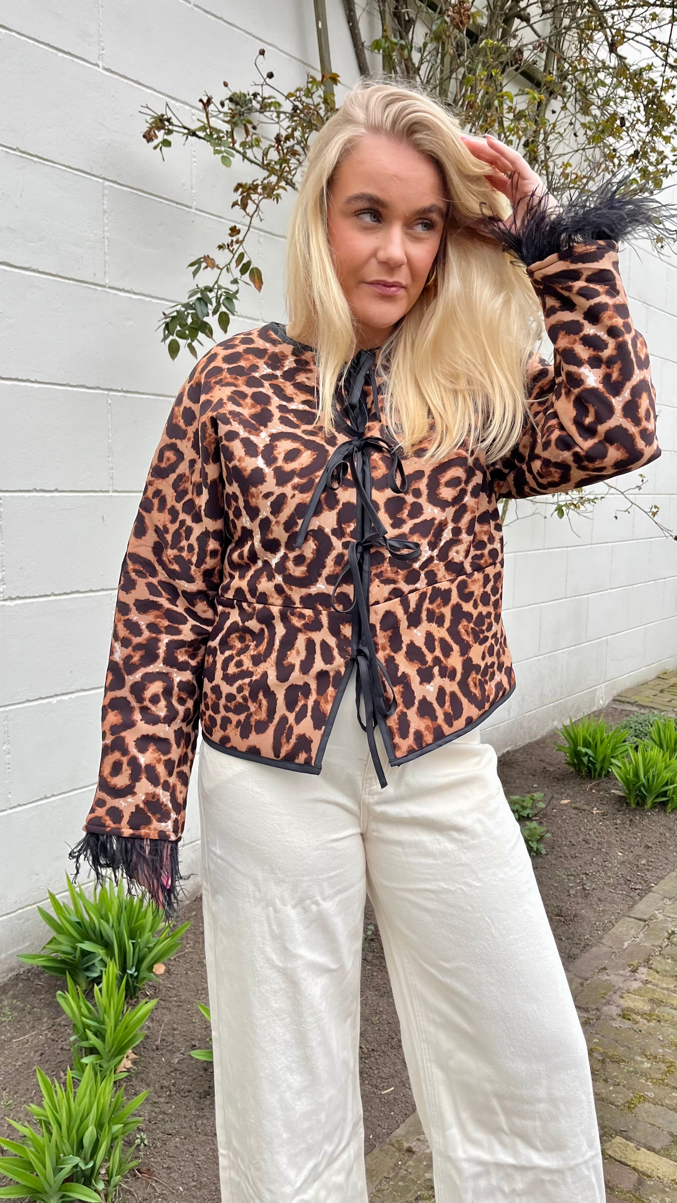 Maya Leopard Jacket