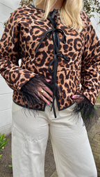 Maya Leopard Jacket