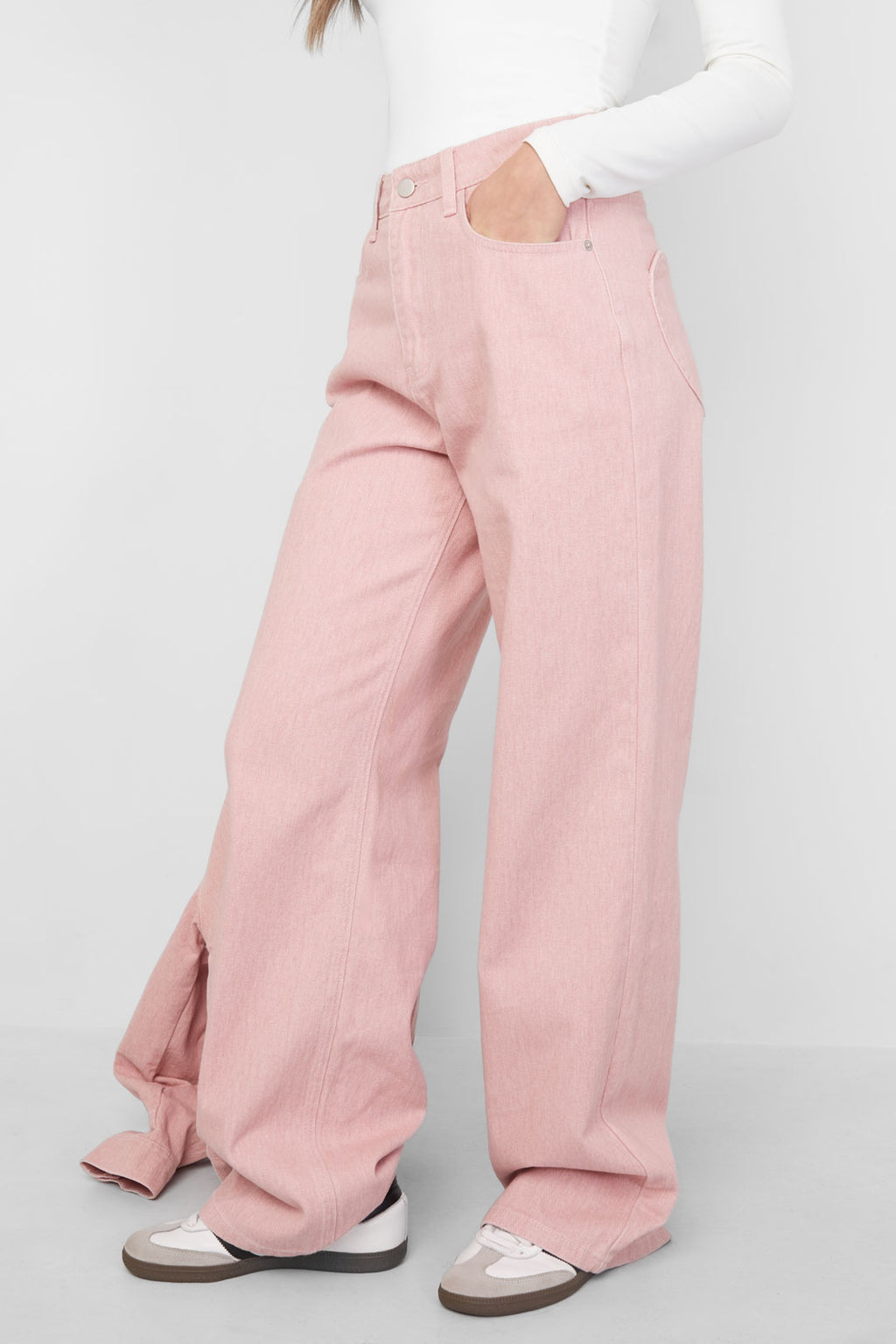 The Heartless Denim Pink