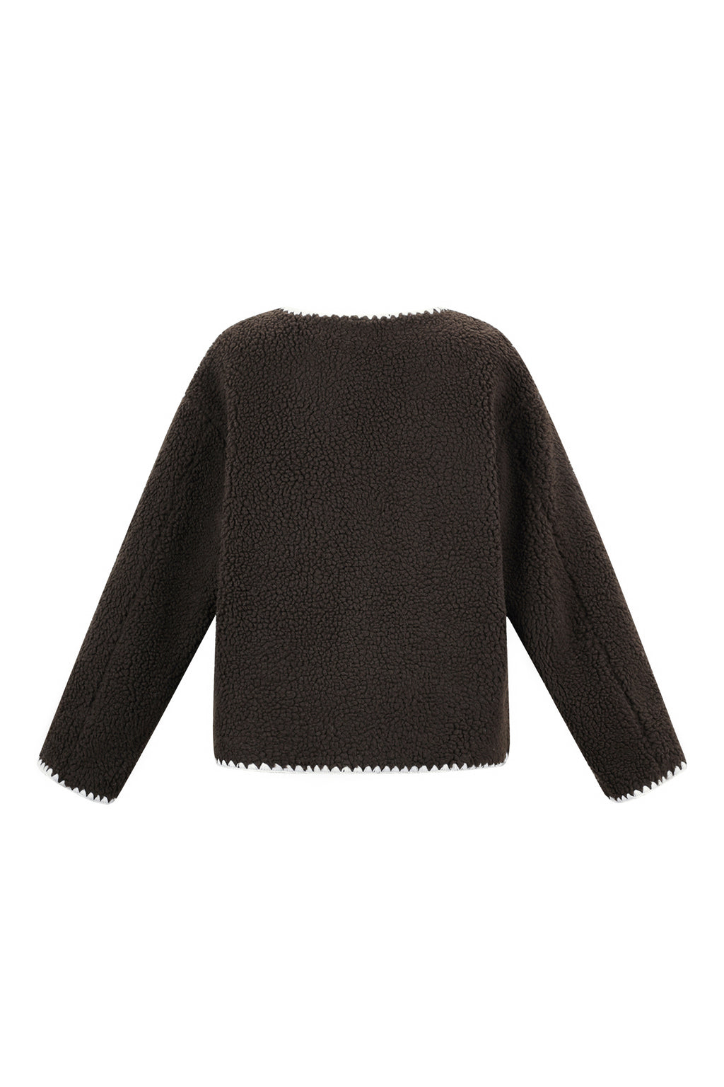 Rosie Cozy Jacket Choco Brown