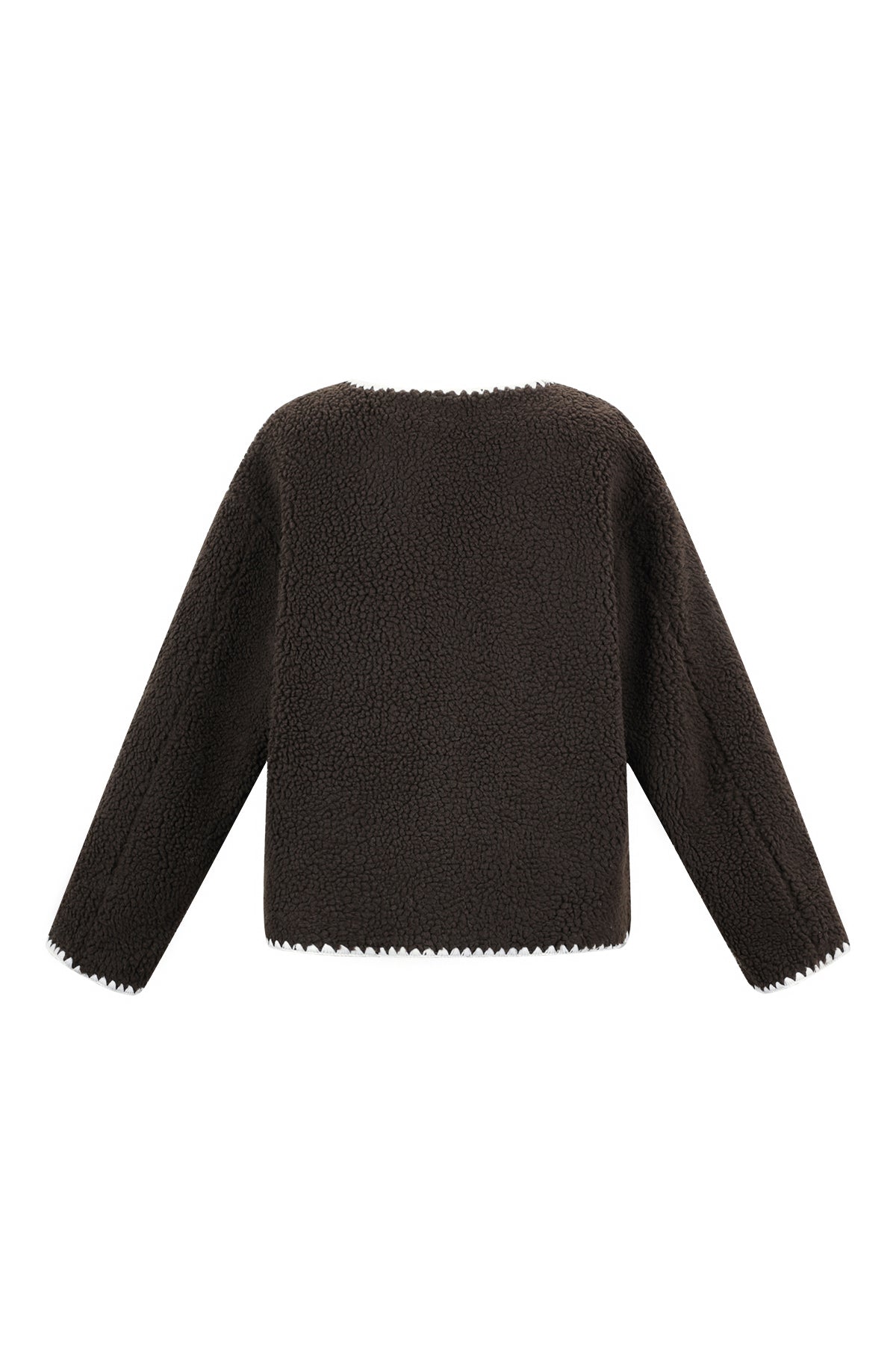Rosie Cozy Jacket Choco Brown