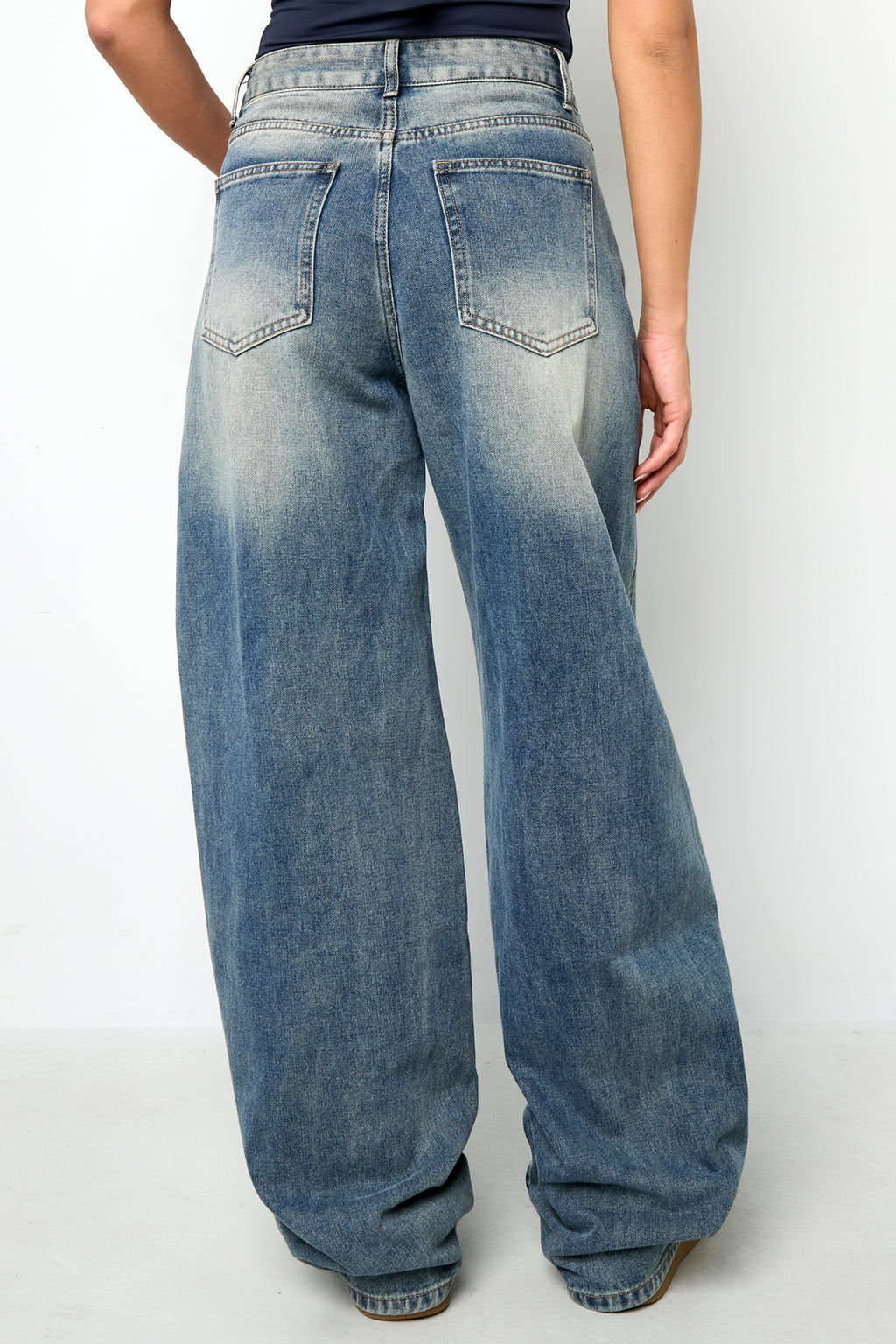 The Bloom Straight Jeans Blue
