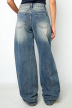 The Bloom Straight Jeans Blue