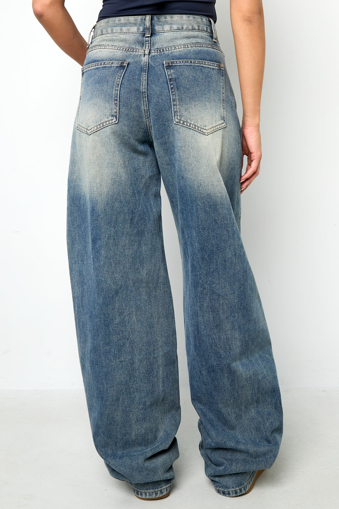 The Bloom Straight Jeans Blue