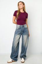 The Bloom Straight Jeans Blue