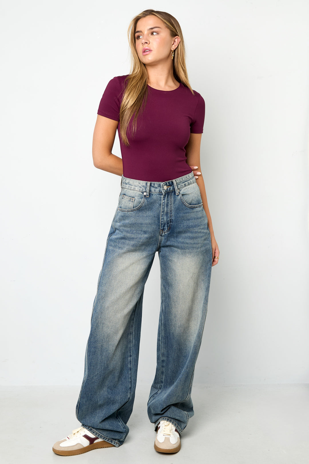 The Bloom Straight Jeans Blue