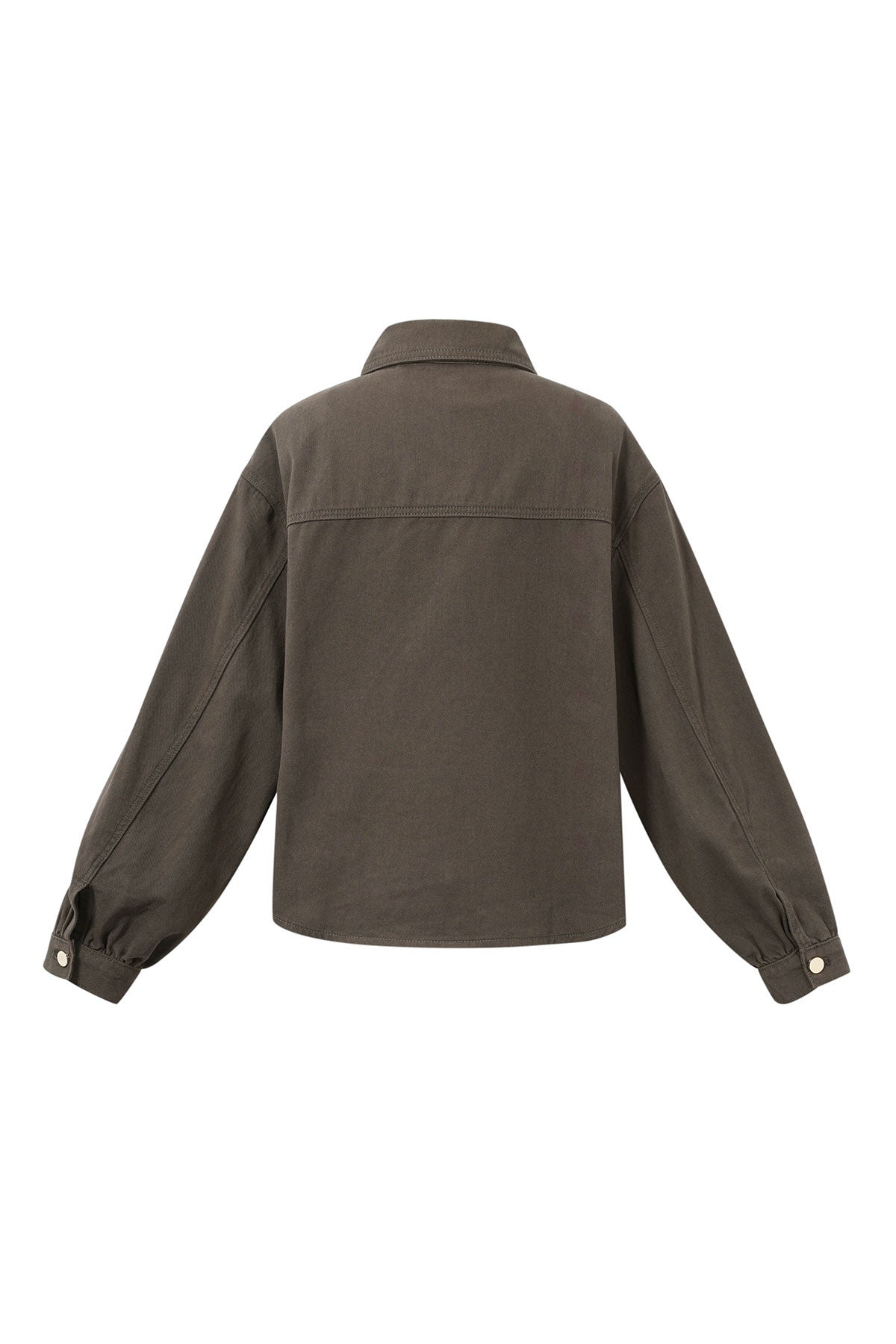 Ivy Denim Jacket Brown