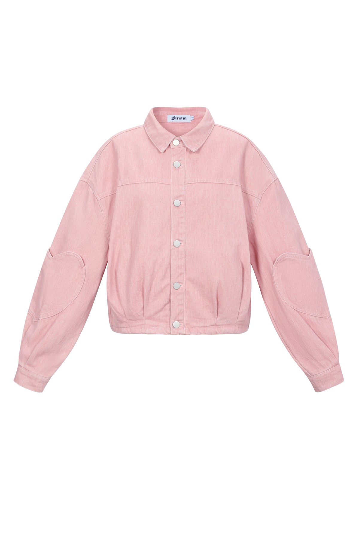 The Heartless Denim Jacket Pink