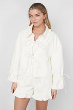 The Kiana Jacket White