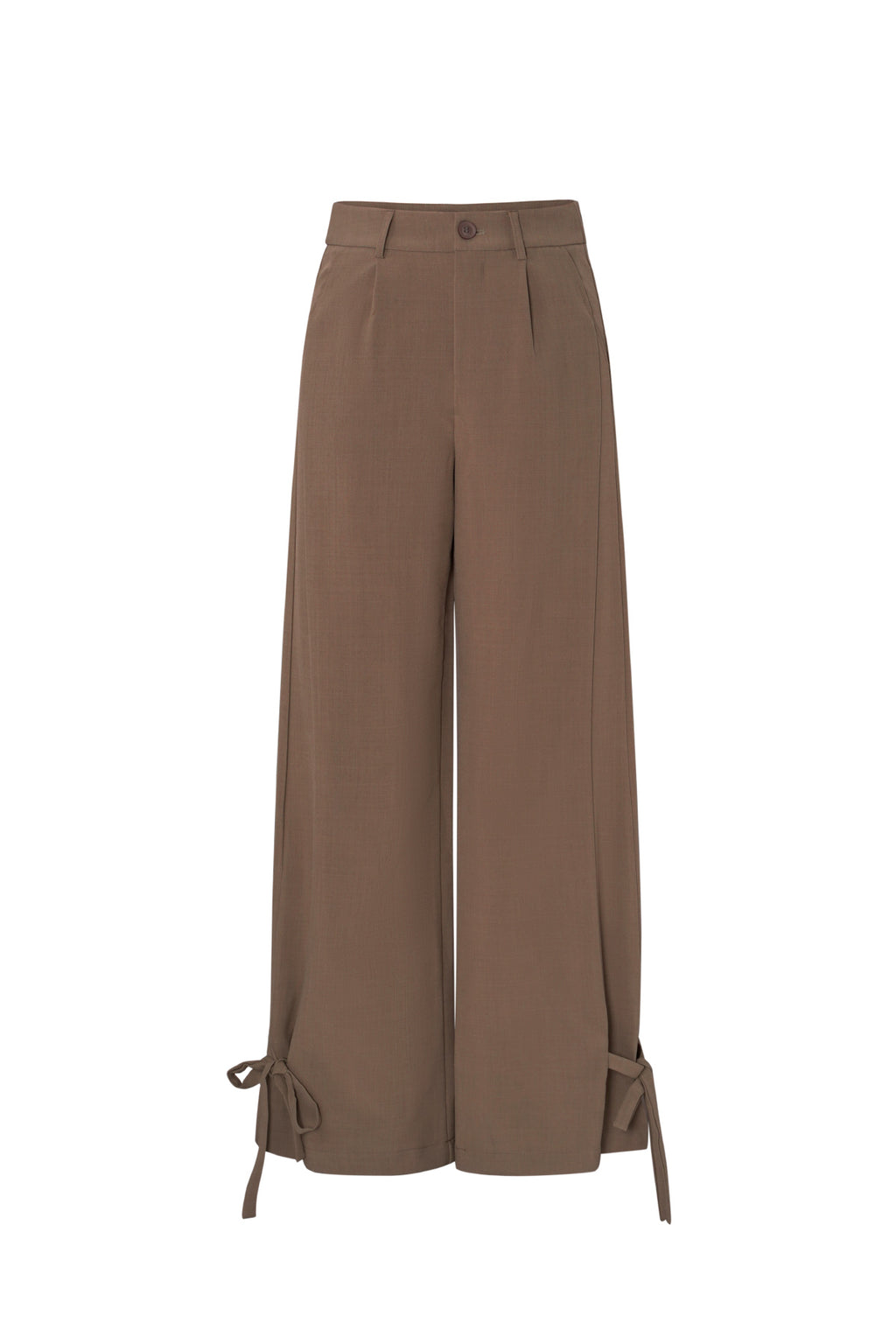 Bella Straight Pants Brown
