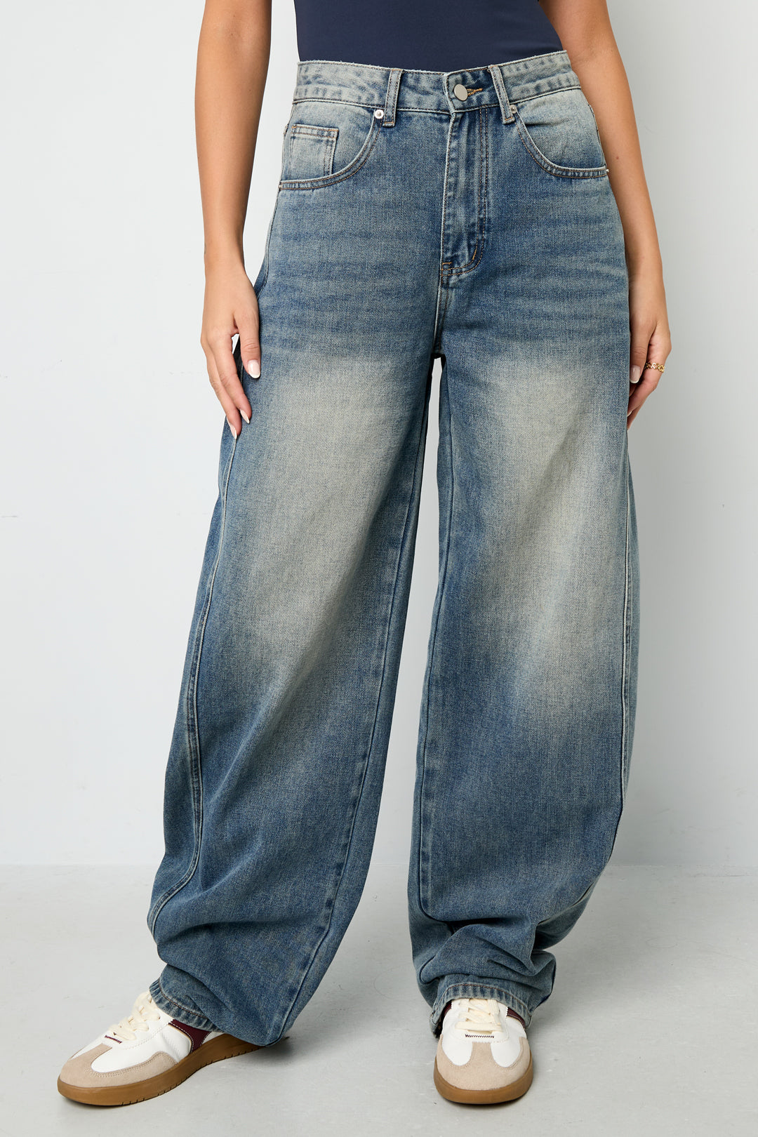 The Bloom Straight Jeans Blue