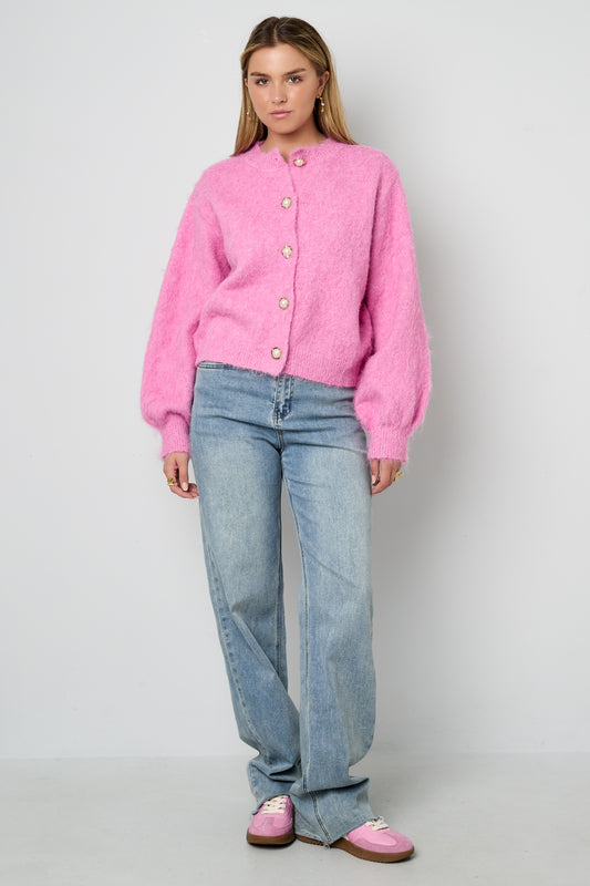 Sophie Knit Cardigan Pink