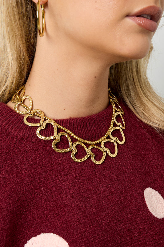 The Heart Chain Necklace