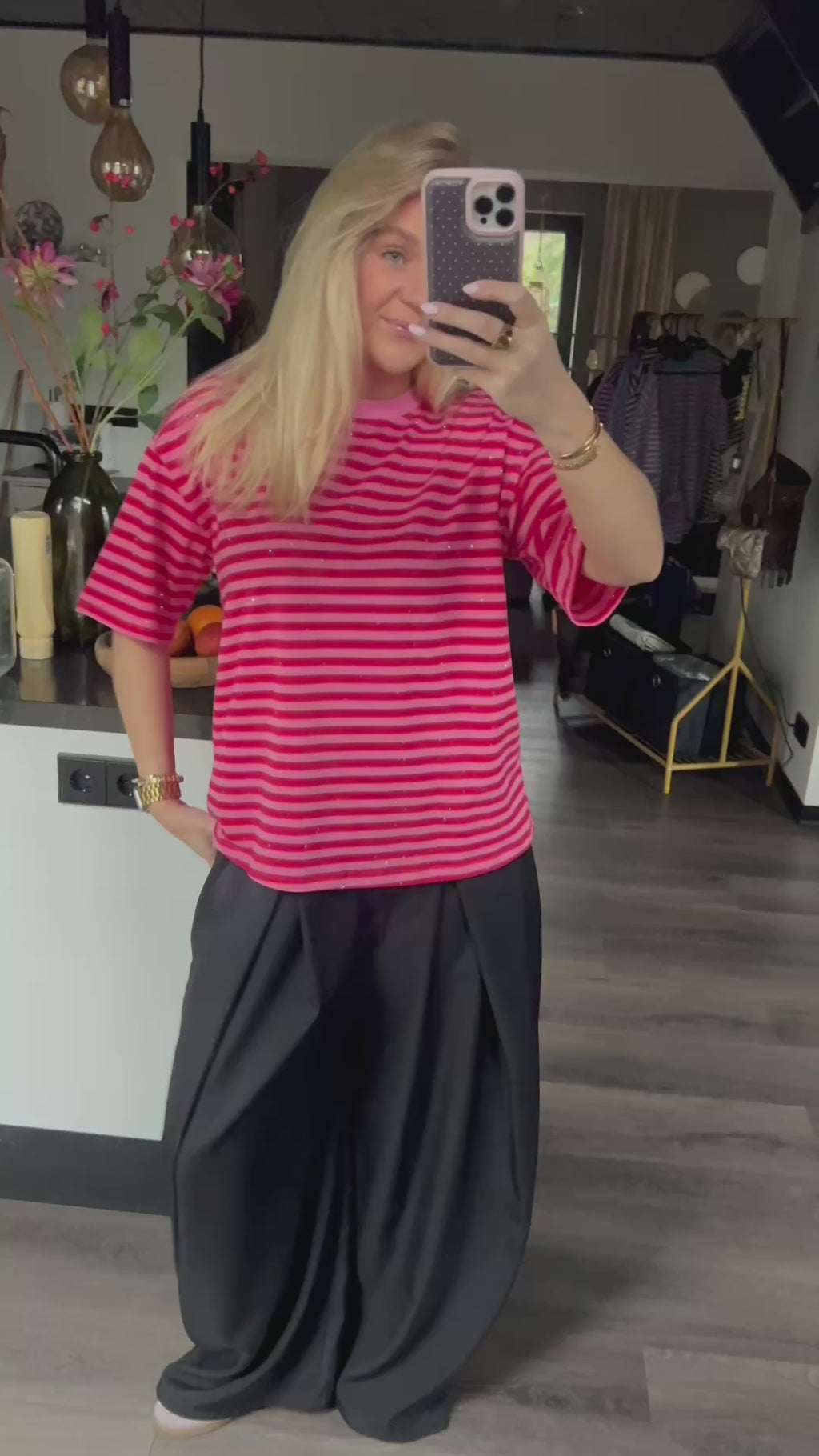 Livia Sparkle Red-Pink