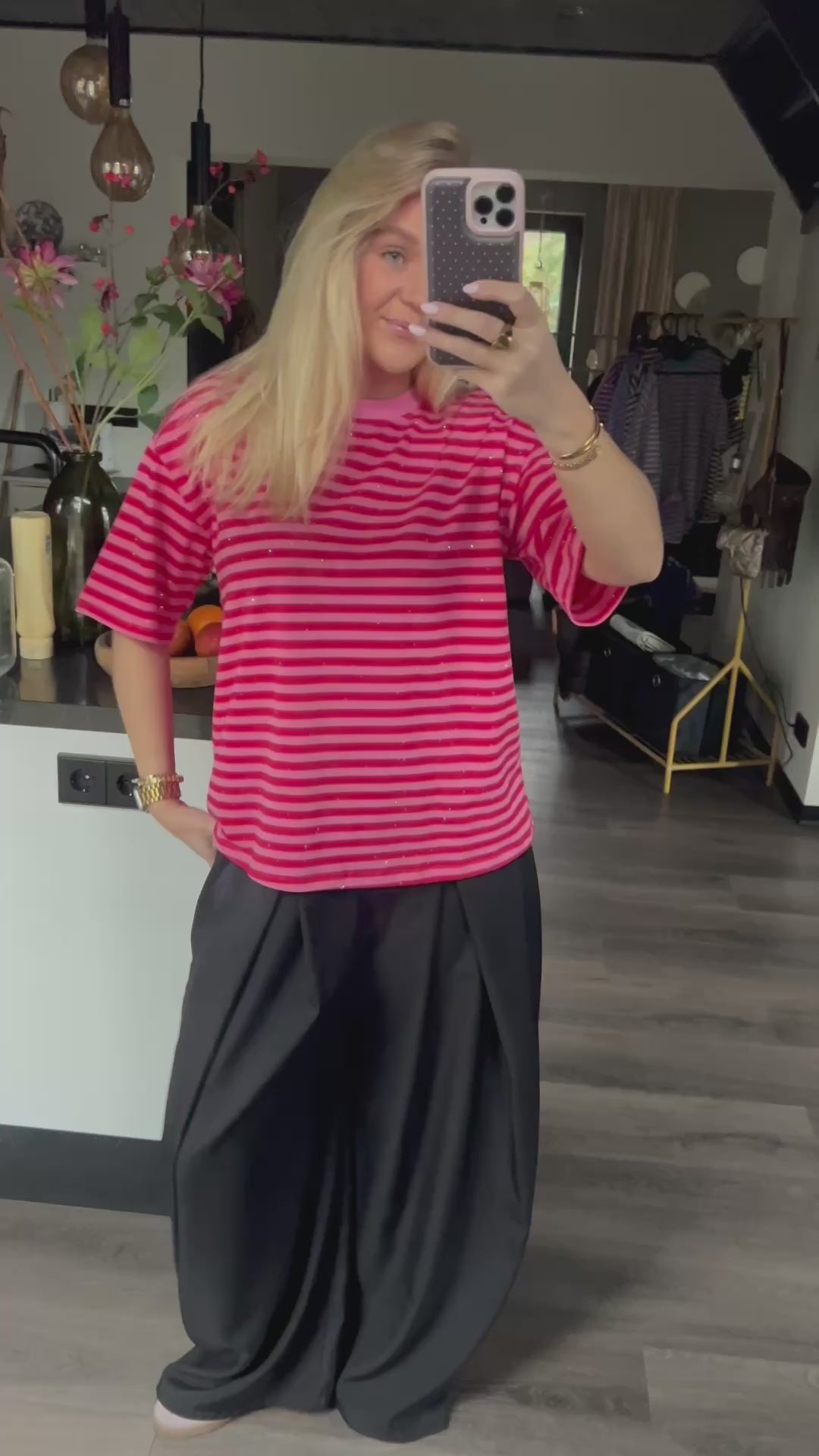 Livia Sparkle Red-Pink